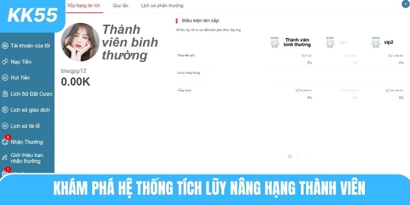 Khám phá hệ thống tích lũy nâng hạng thành viên